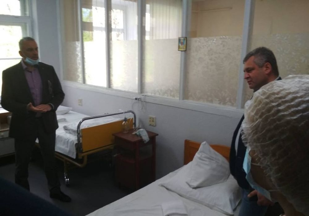 Стебницька лікарня на 100% готова до прийому недужих на COVID-19