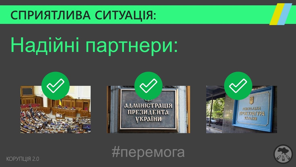 Корупція 2.0. Кононенка потролили фейковою презентацією про те, як треба красти (рос.)