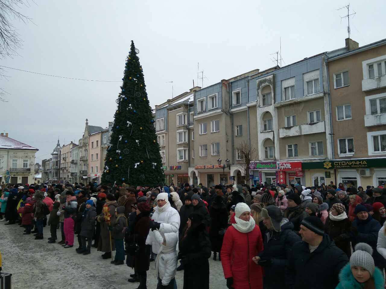 Колядка «Нова радість стала» принесла Дрогобичу рекорд України
