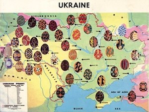 Особливості українських писанок в різних регіонах України