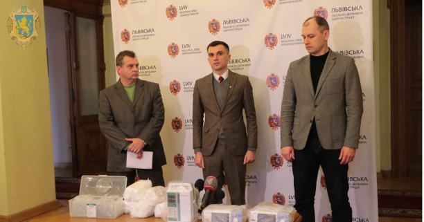 Медичним закладам області передадуть обладнання для боротьби із коронавірусом